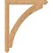 Ekena Millwork Thorton Arts & Crafts Smooth Bracket, Western Red Cedar, 3 1/2"W x 36"D x 44"H BKT04X36X44THR03SWR - alternate 4